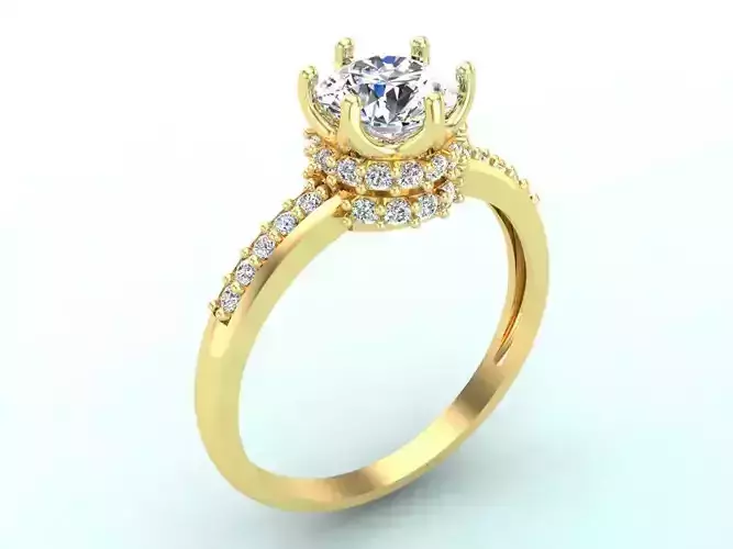 Diamond ring - Queen ring - Womens rings