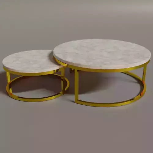 Marble and gold table