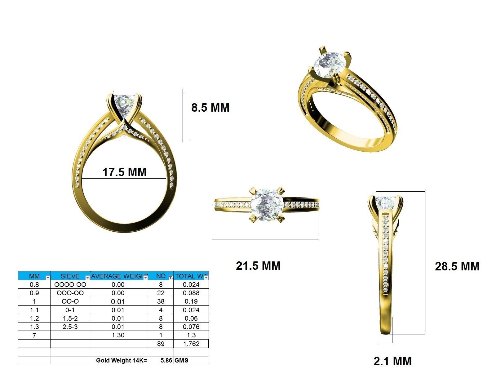 Ring - 140017 3D print model_12