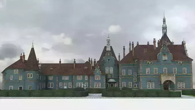 Shemborn Castle 3D model