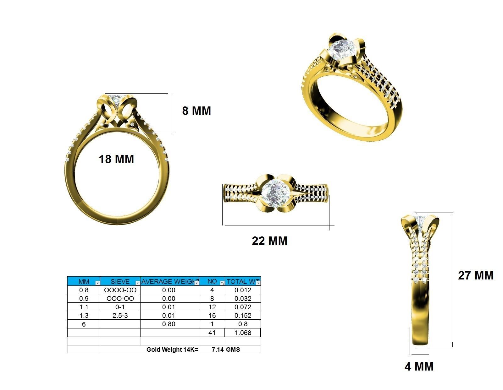 Ring - 139980 3D print model_12