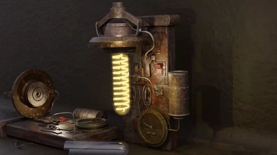 Steam Punk 3D model_0