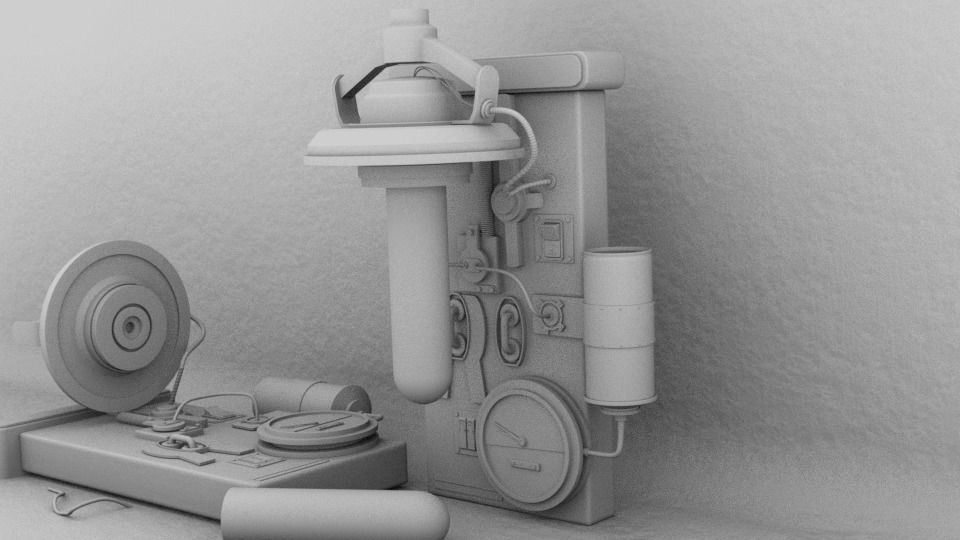 Steam Punk 3D model_1