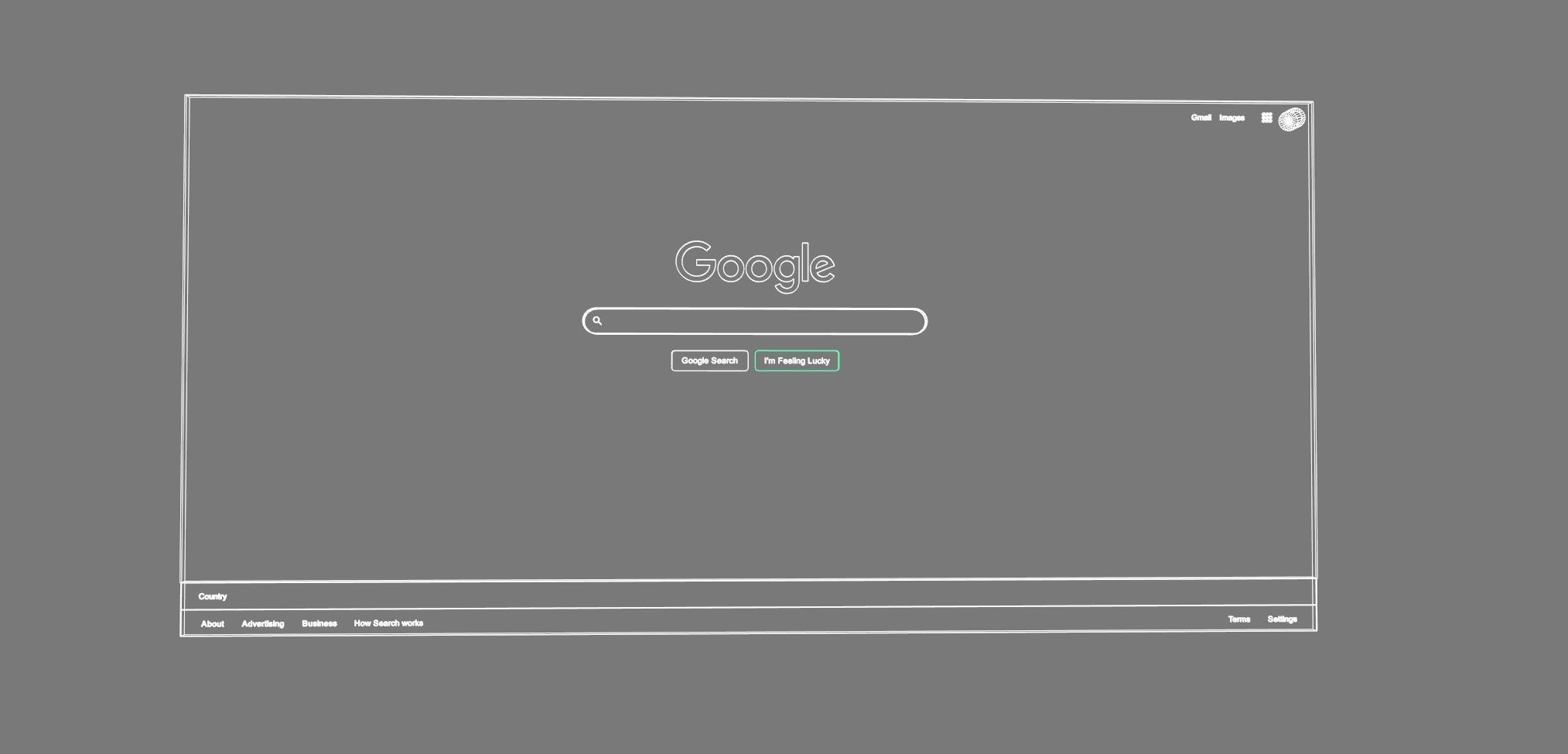 Google Search Web Page 3D Free low-poly 3D model_4