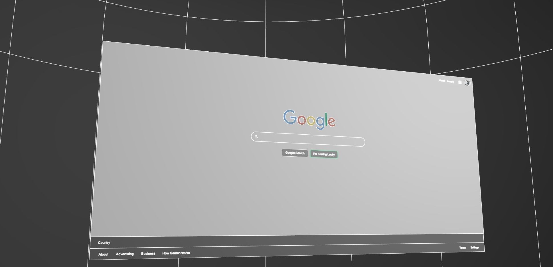 Google Search Web Page 3D Free low-poly 3D model_3