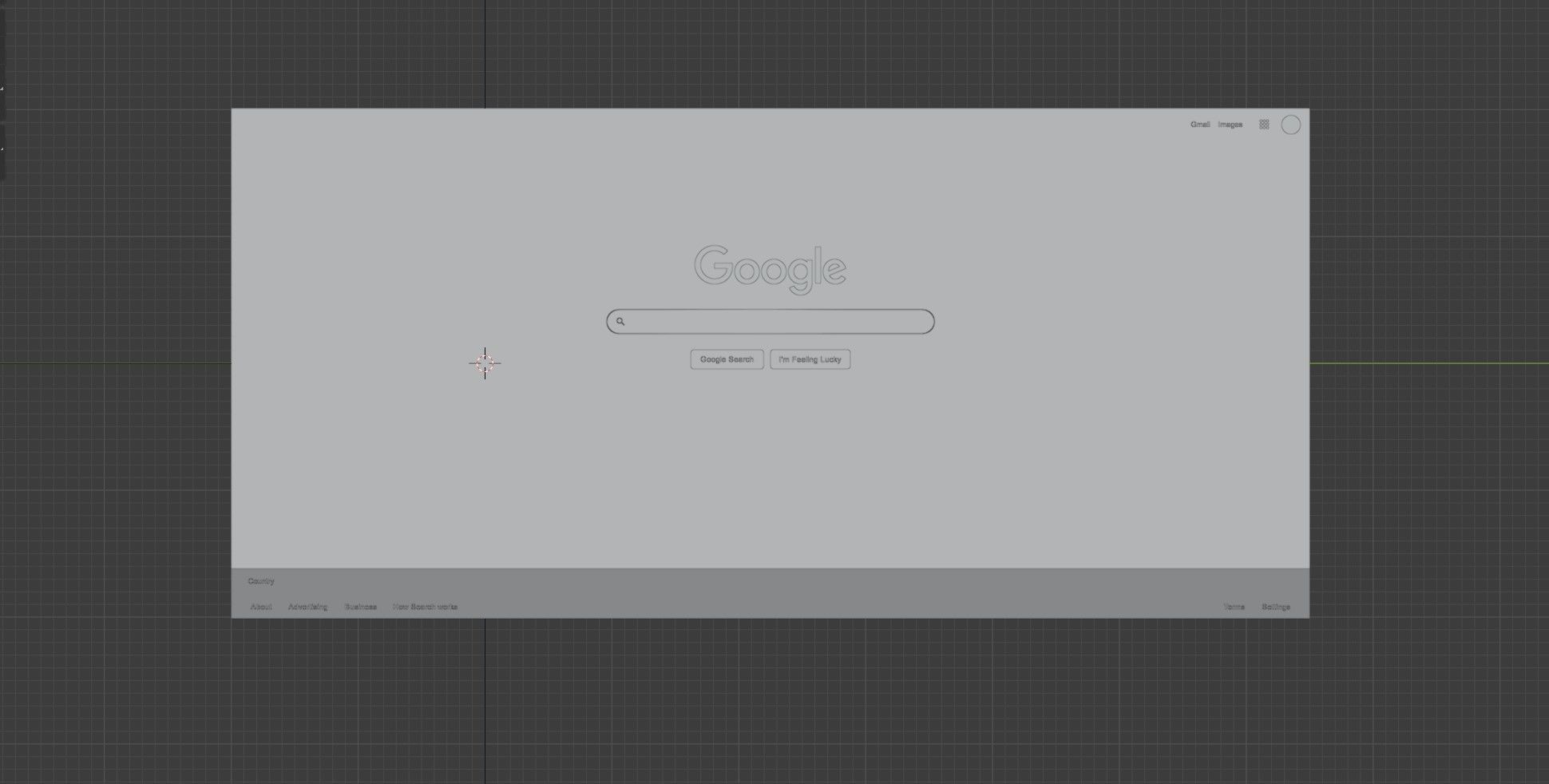 Google Search Web Page 3D Free low-poly 3D model_7