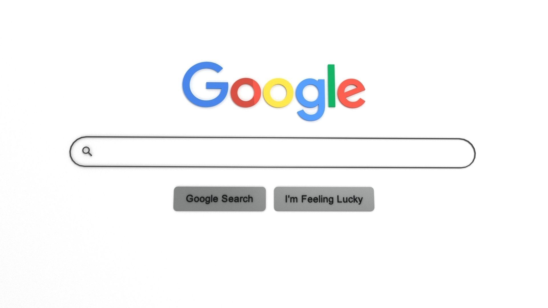 Google Search Web Page 3D Free low-poly 3D model_8