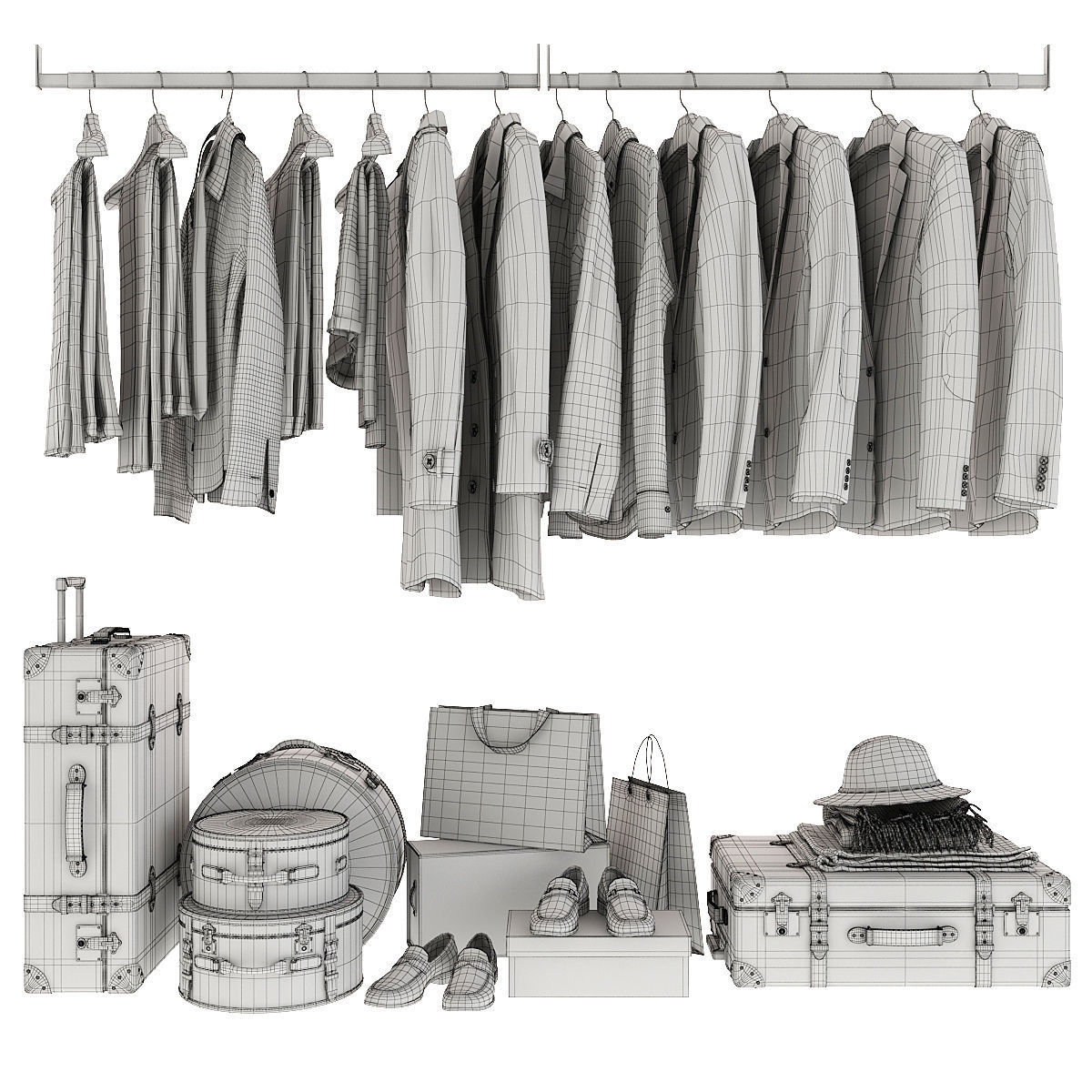 Clothes For Wardrobe 3D model_21