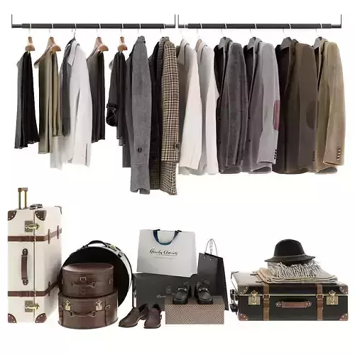 Clothes For Wardrobe 3D model