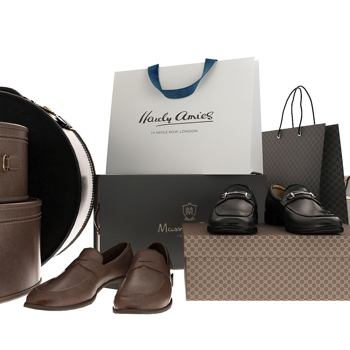 Clothes For Wardrobe 3D model_7