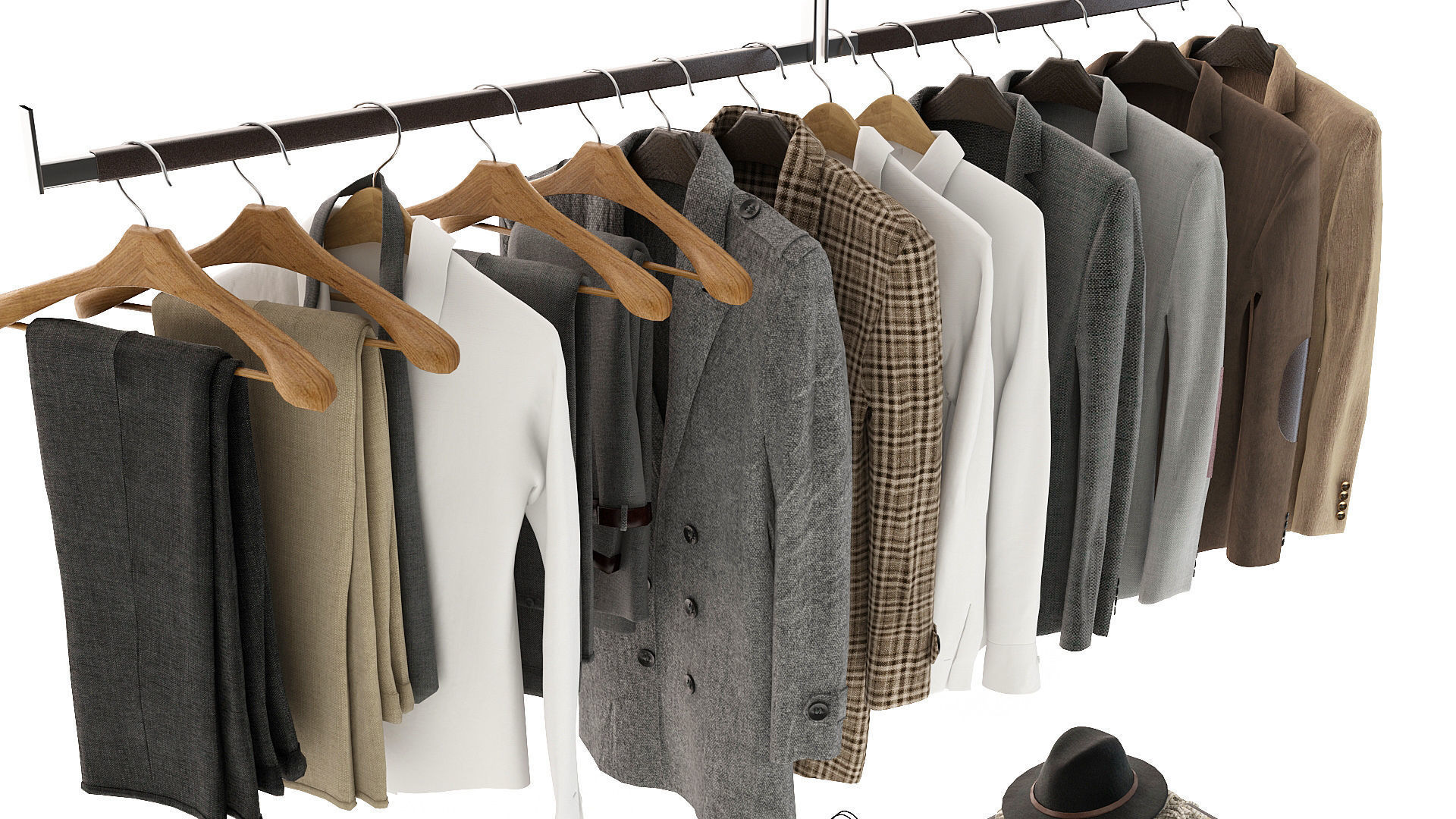 Clothes For Wardrobe 3D model_18