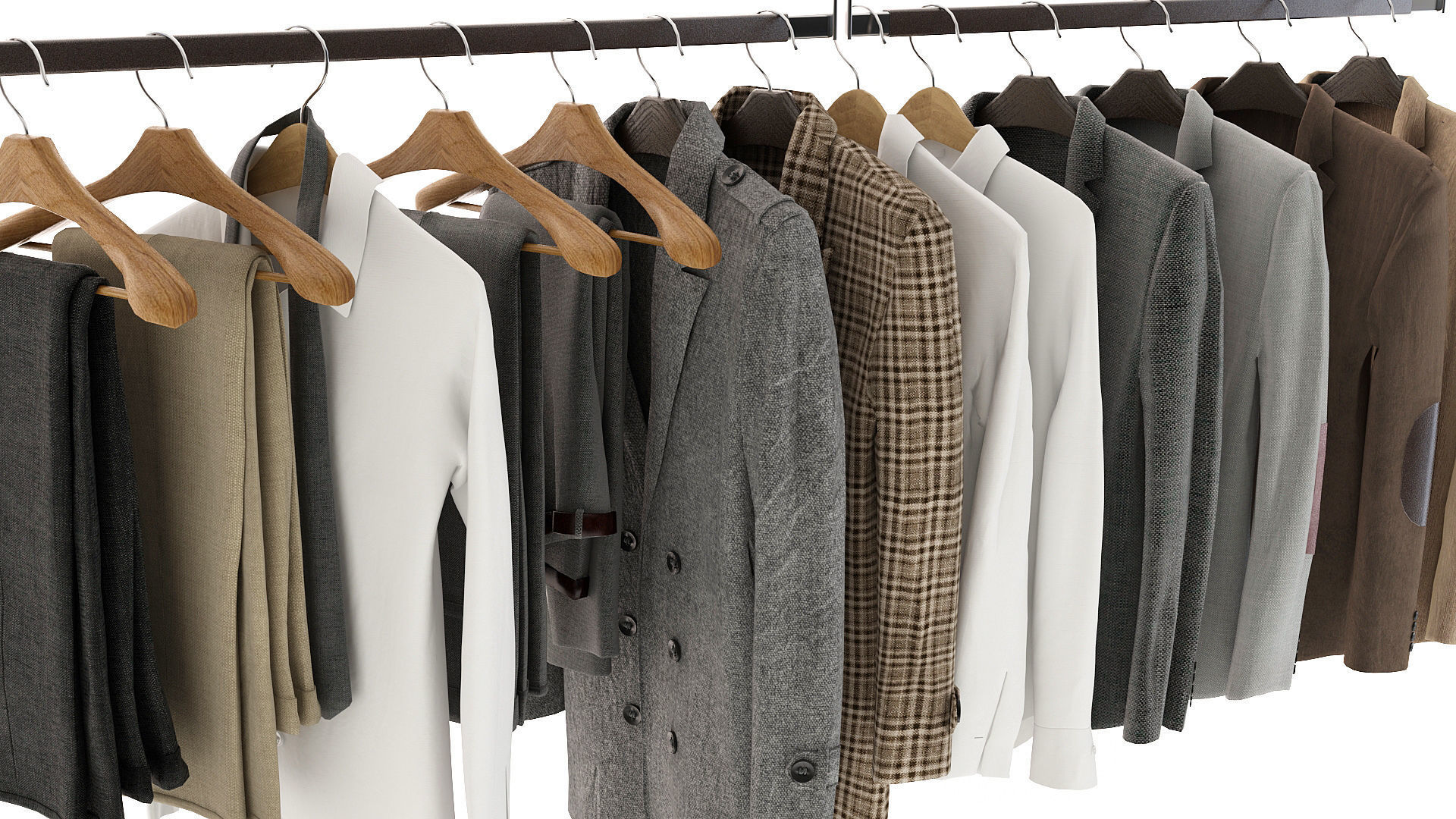 Clothes For Wardrobe 3D model_20