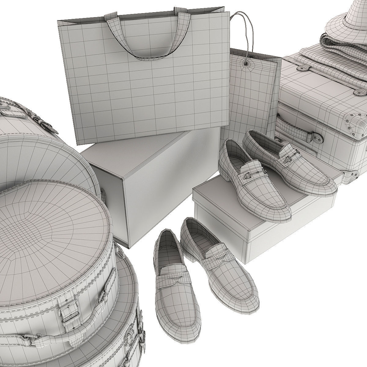 Clothes For Wardrobe 3D model_22