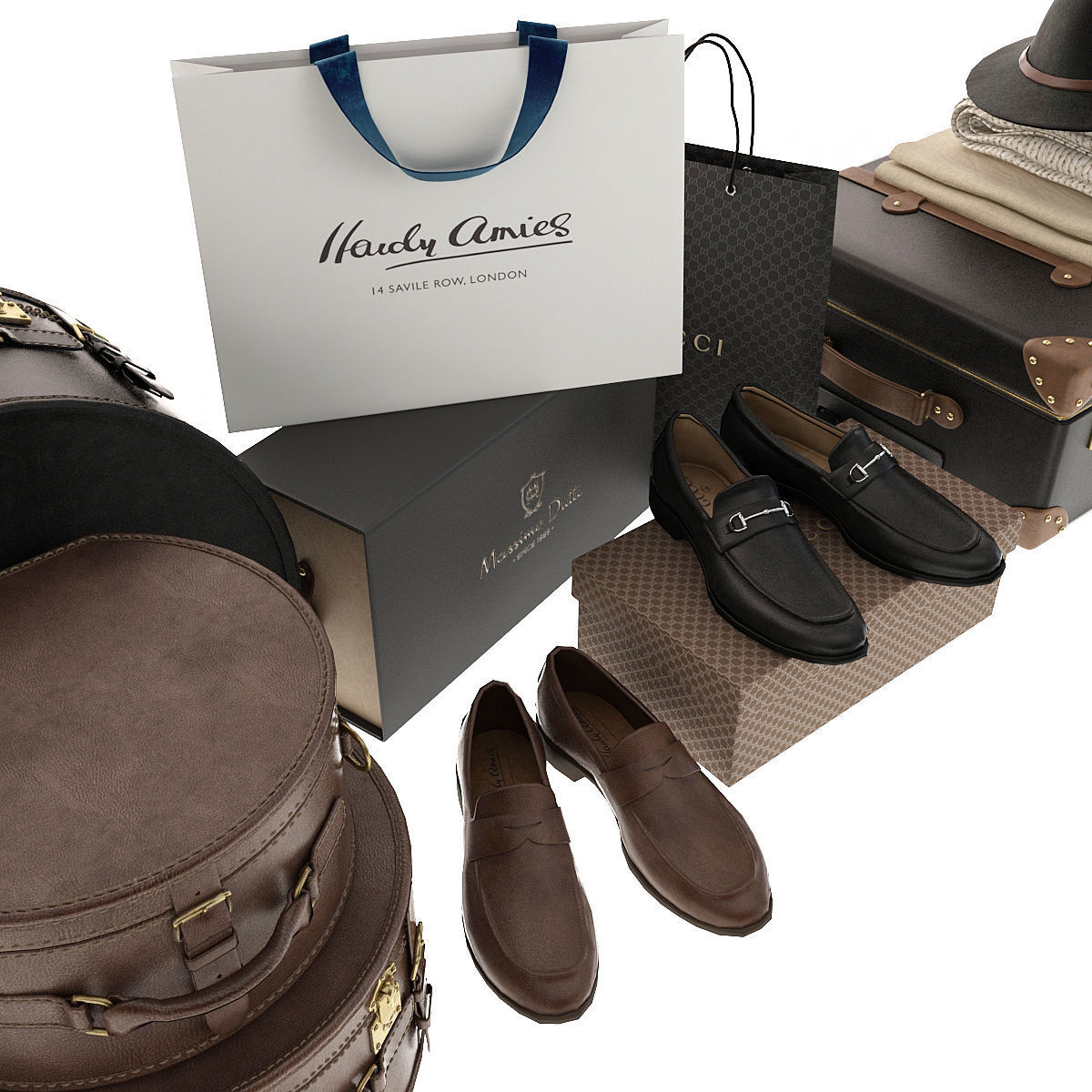 Clothes For Wardrobe 3D model_5