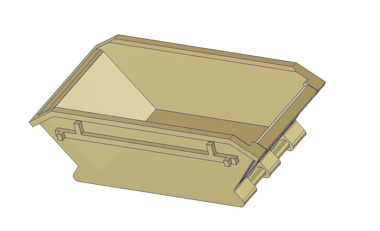 Skip for diorama 3D print model_1