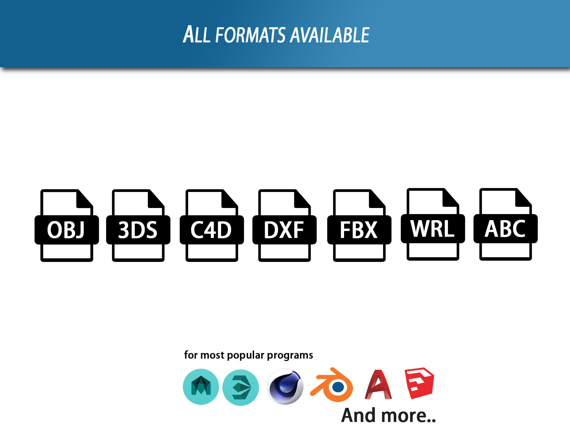 Outlet Pack House Decoration Low-poly 3D model_2