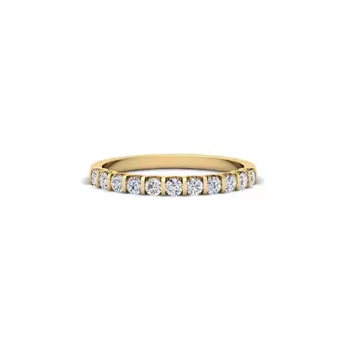 Half Eternity Ring  3d model 