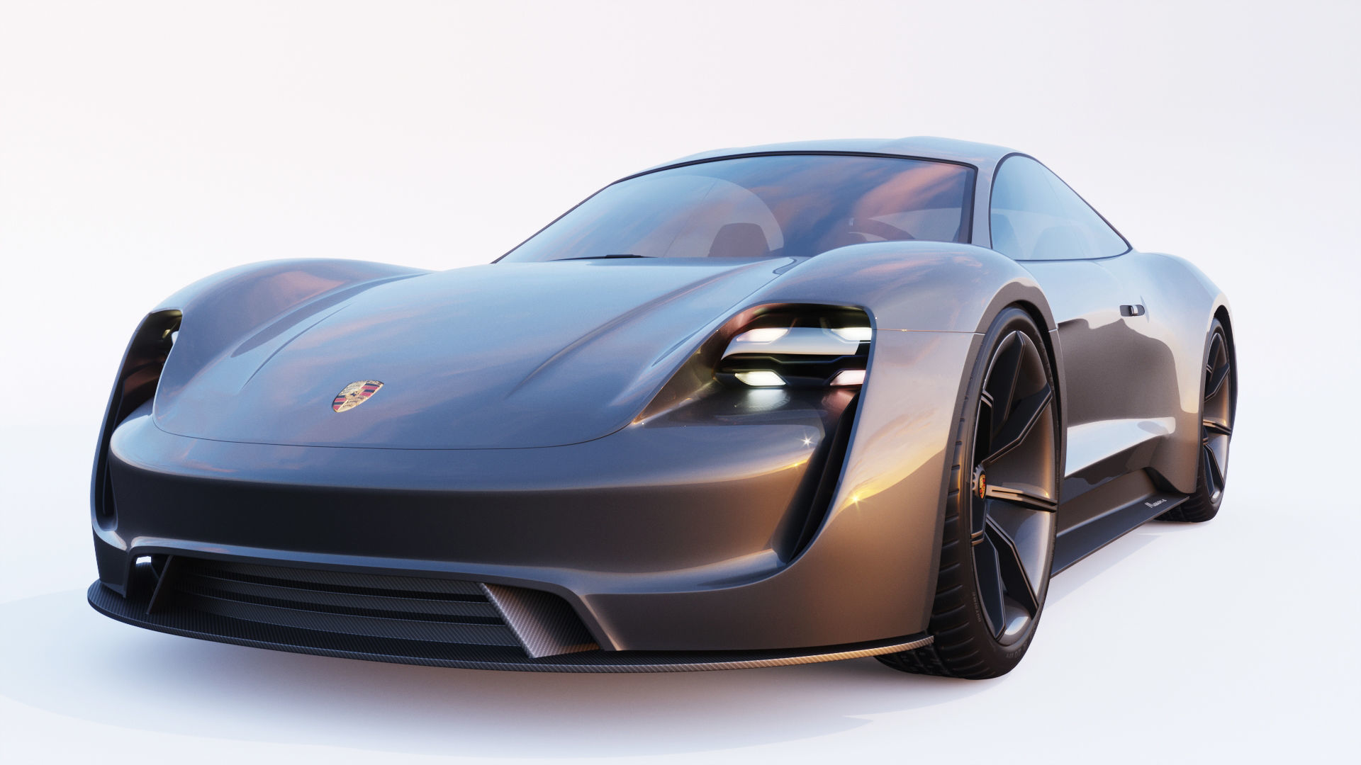 3D Porsche Mission E 3D model_4