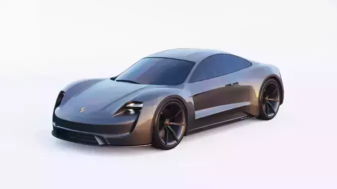 3D Porsche Mission E