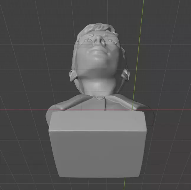 Audrey Hepburn 3D print model_7