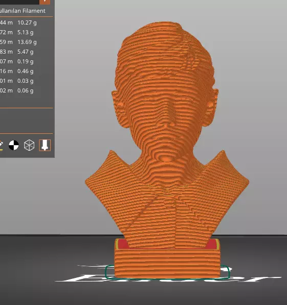 Audrey Hepburn 3D print model_18