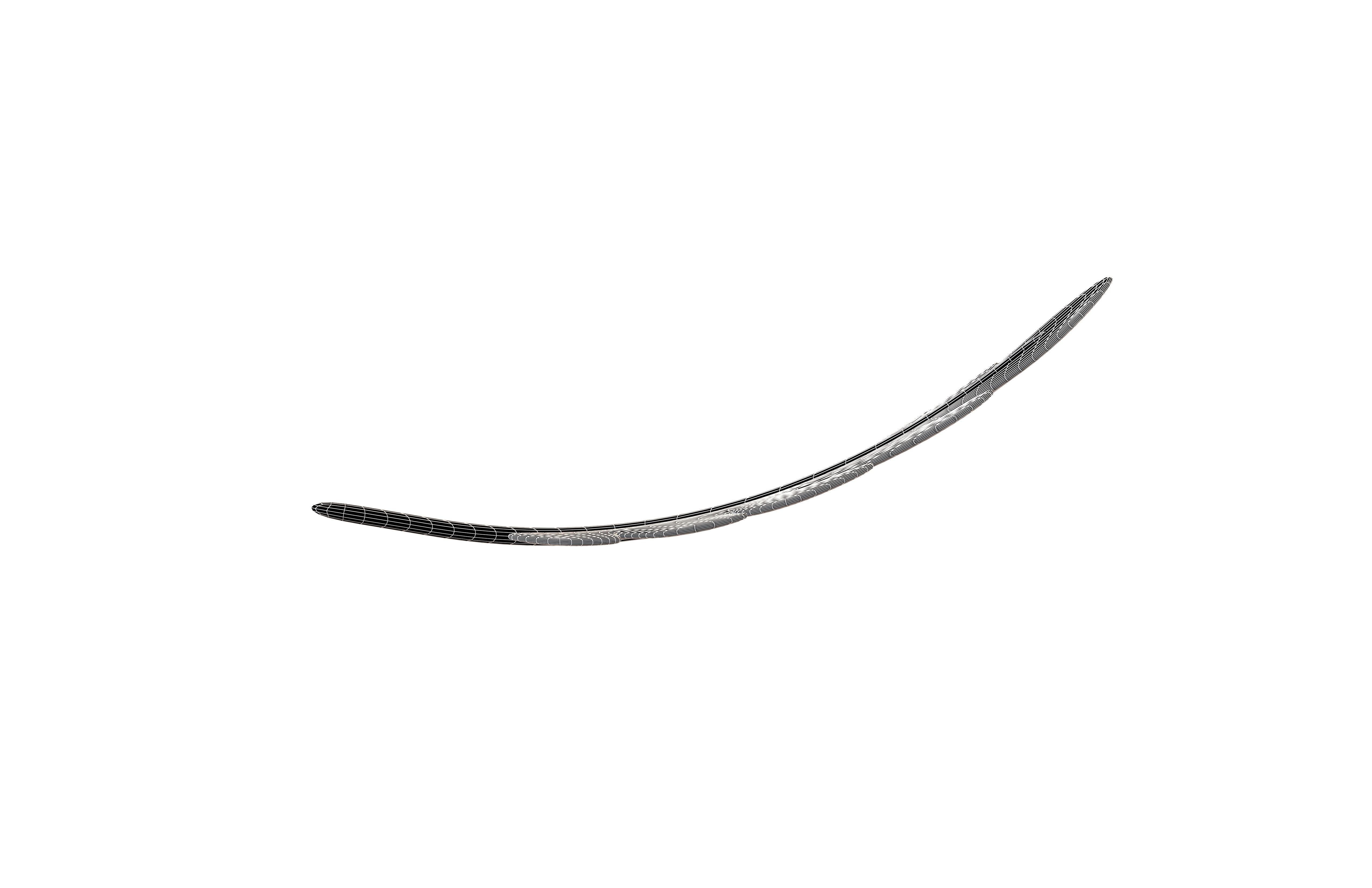 Leaves 012 Low-poly 3D model_5