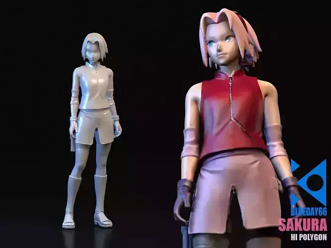 HARUNO SAKURA 3D model