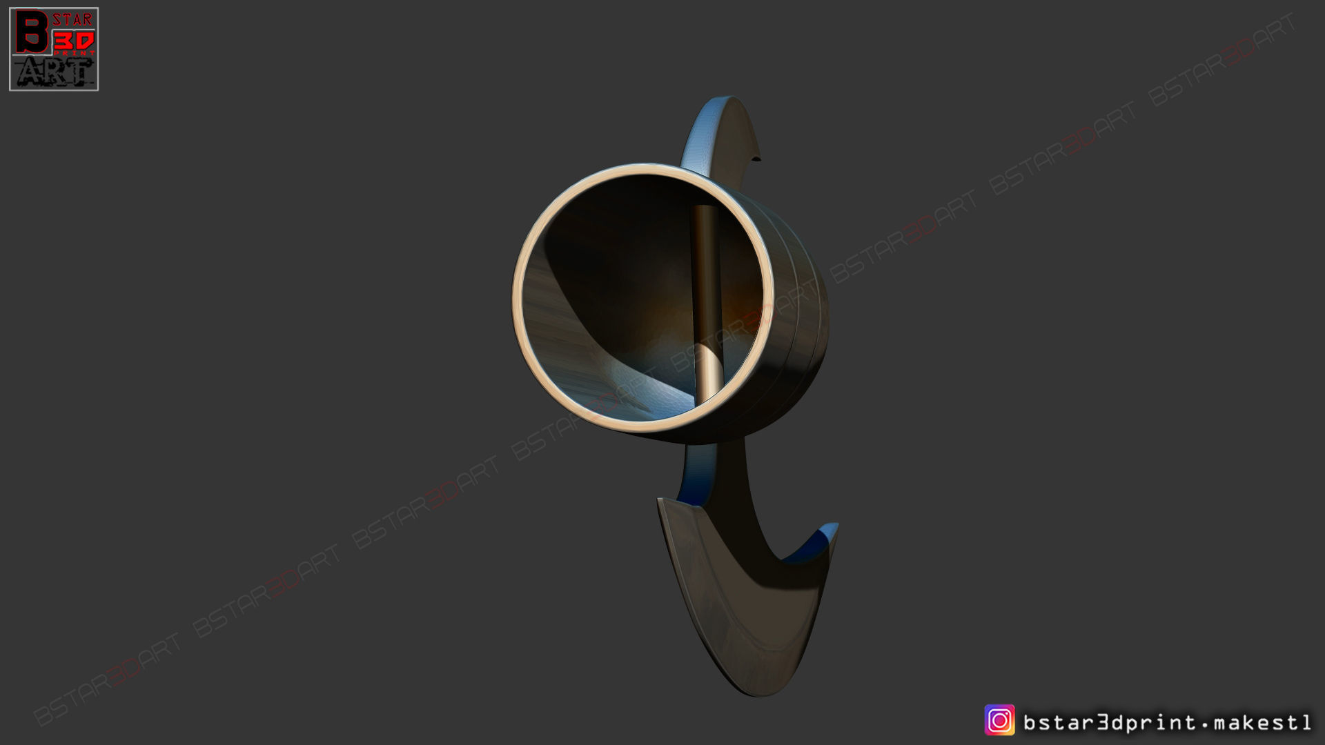 Phantasm Claw Weapon - Phantasm Batman Cosplay  3D print model_2