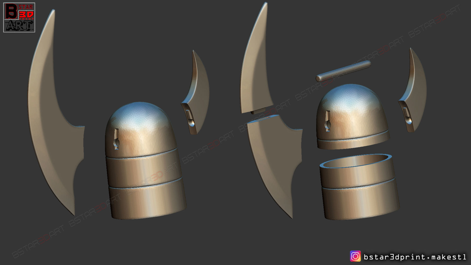 Phantasm Claw Weapon - Phantasm Batman Cosplay  3D print model_12