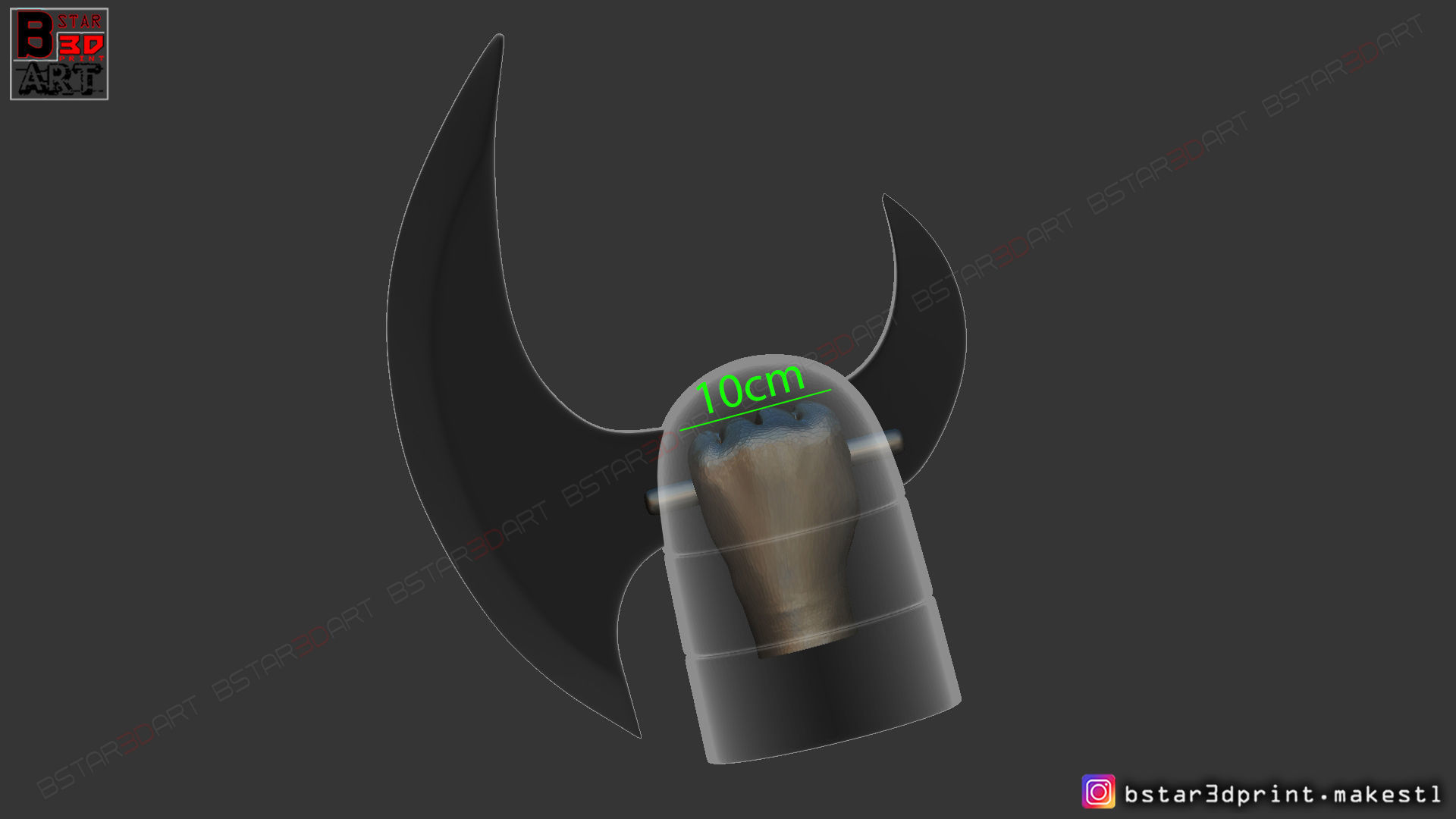 Phantasm Claw Weapon - Phantasm Batman Cosplay  3D print model_11