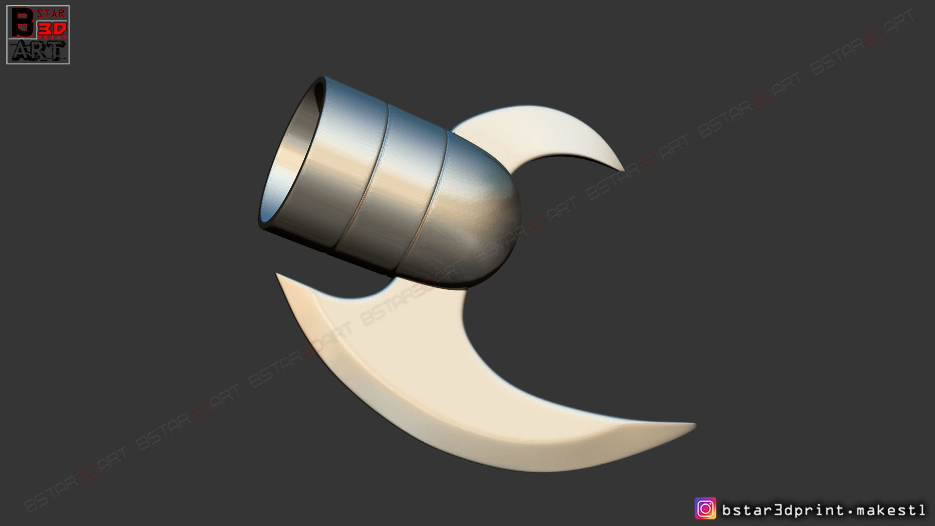 Phantasm Claw Weapon - Phantasm Batman Cosplay  3D print model_3