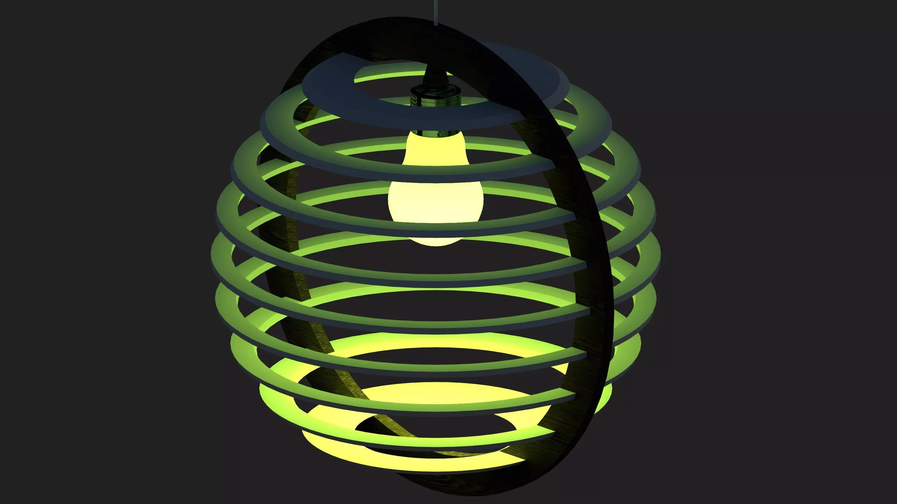 Lamp shade 3D print model 3D 3D model_0