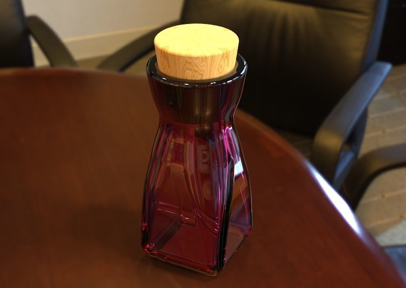 Herb Bottle 3D print model_17