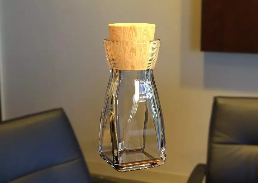 Herb Bottle 3D print model_0