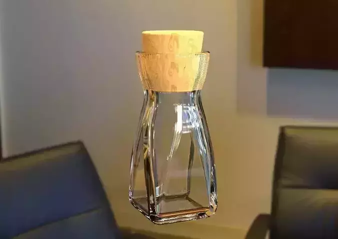 Herb Bottle 3D print model Herb Bottle 3D print model