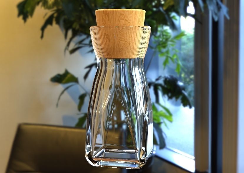 Herb Bottle 3D print model_1