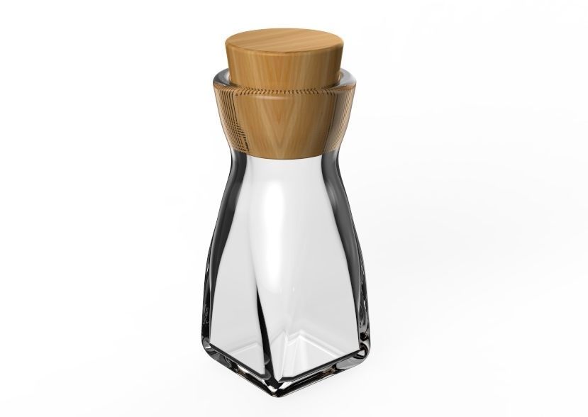 Herb Bottle 3D print model_18