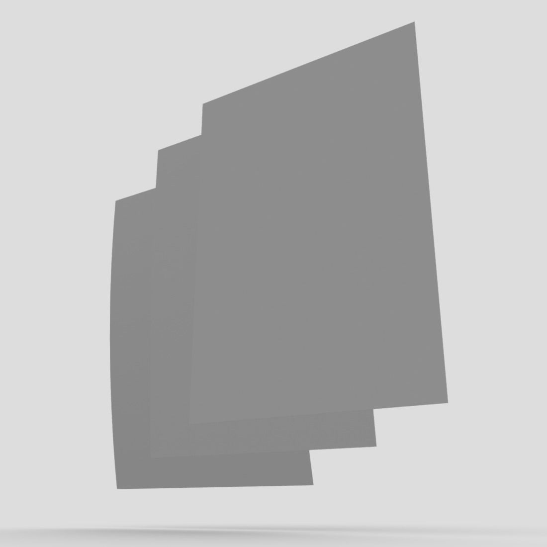 CC0 - Paper Free low-poly 3D model_9