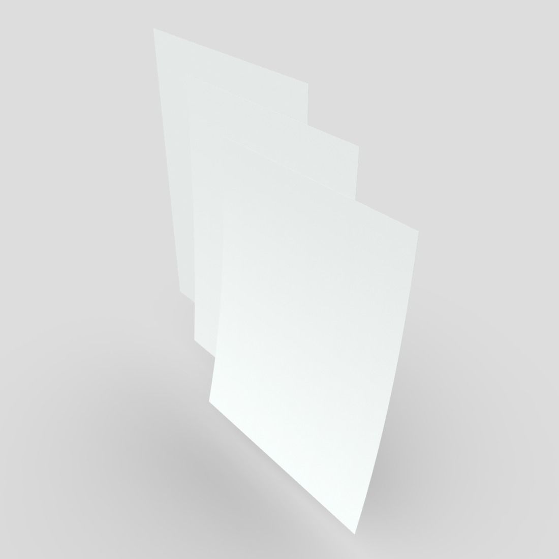 CC0 - Paper Free low-poly 3D model_5