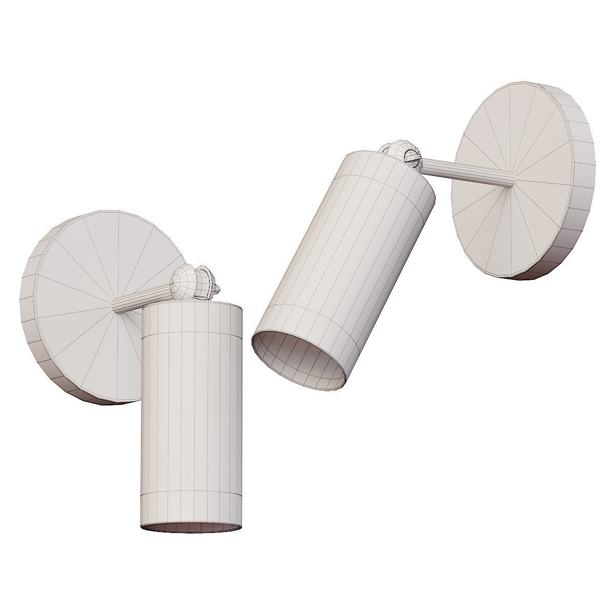 BRA CYLINDER SCONCE Designed by Apparatus Studio 3D model_2