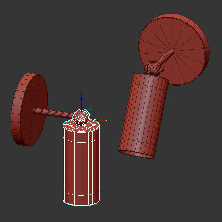 BRA CYLINDER SCONCE Designed by Apparatus Studio 3D model_3