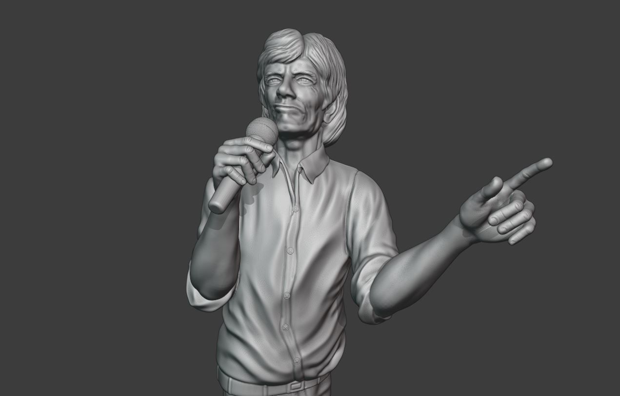 THE ROLLING STONES MICK JAGGER - 3DPRINTING 3D print model_20