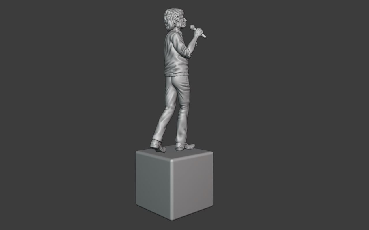 THE ROLLING STONES MICK JAGGER - 3DPRINTING 3D print model_16