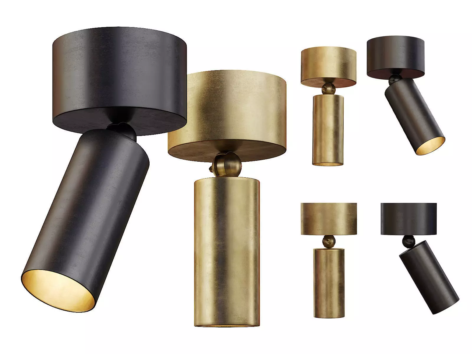 CYLINDER DOWNLIGHT Designed by Apparatus Studio 3D model_0