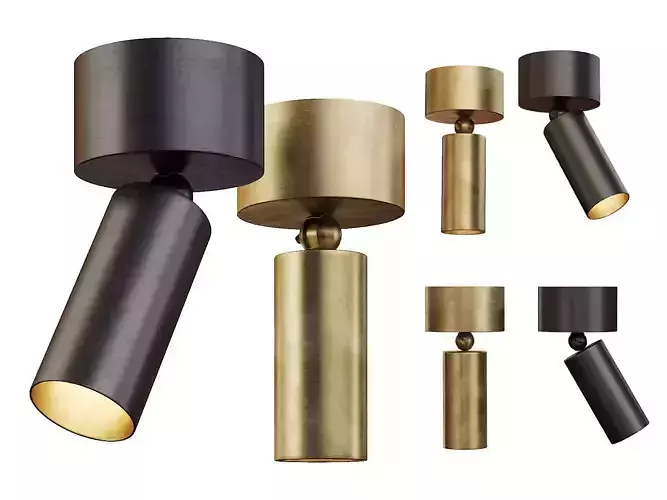 CYLINDER DOWNLIGHT Designed by Apparatus Studio 3D model