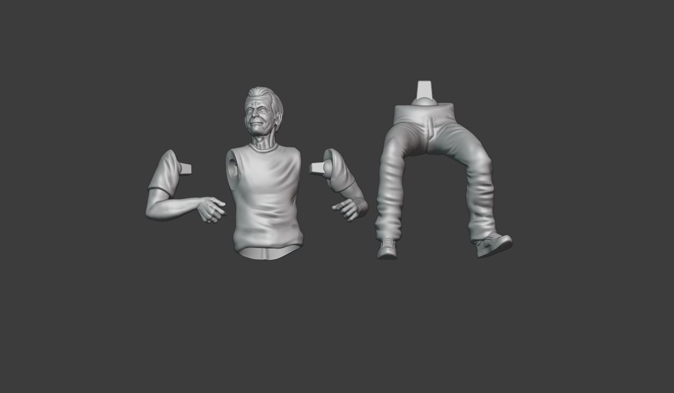 THE ROLLING STONES CHARLIE WATTS - 3DPRINTING 3D print model_10
