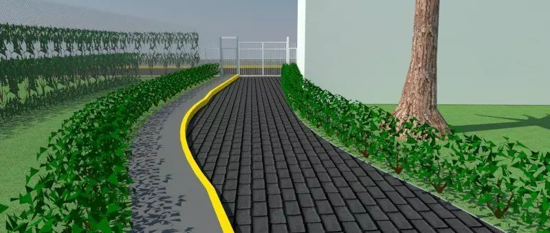 remodelacion de camino Free 3D model
