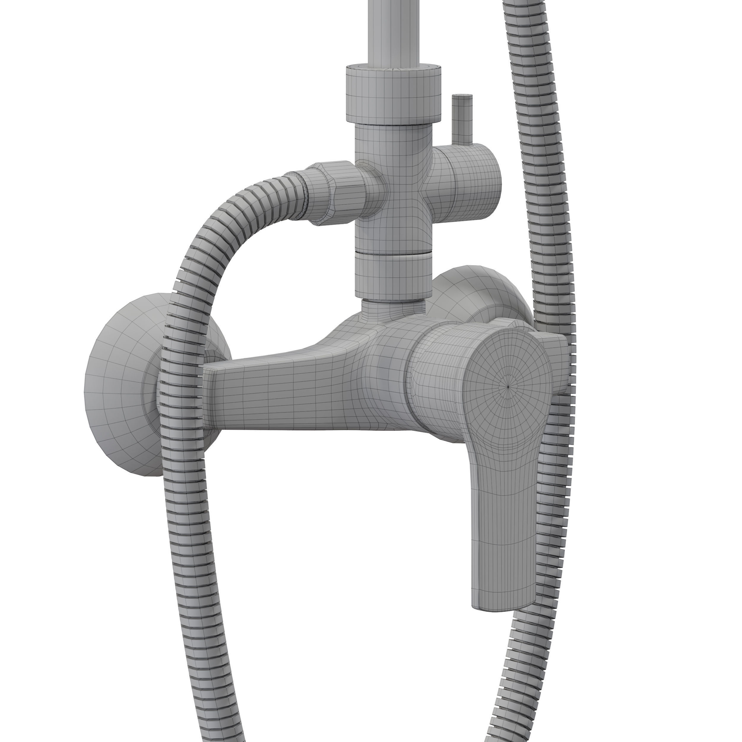 Shower system Ramon Soler TITANIUM 1878RP240 3D model_6