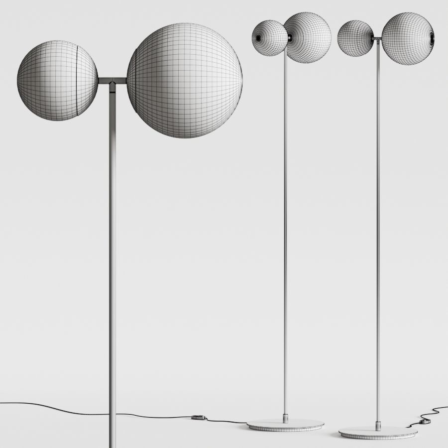 Tato Biba Terra Floor Lamp 3D model_1