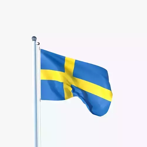 Animated Flag of Sweden